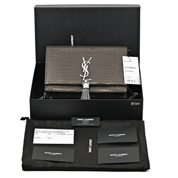 Saint Laurent Monogram Kate Tassel WOC - Picture 6 of 8